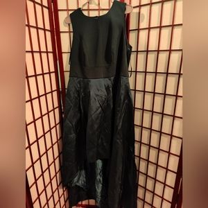 Dark green formal dress
